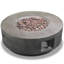 FUSION Lavish Garden & Patio Gas Fire Pit with Eco-Stone Finish - Fully Assembled-127657498