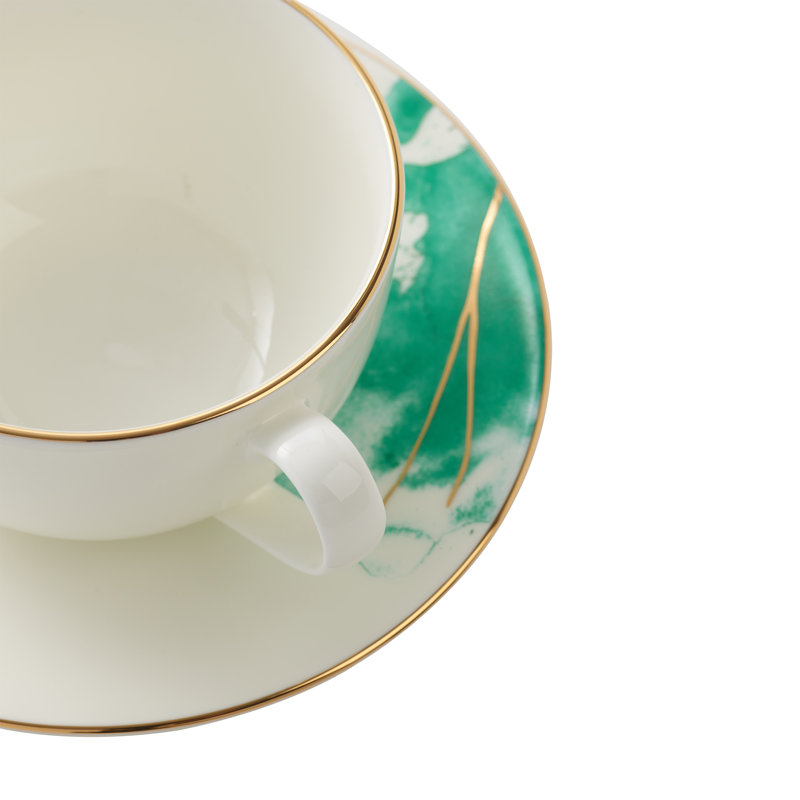 Millar Porcelain Teacup and Saucer
