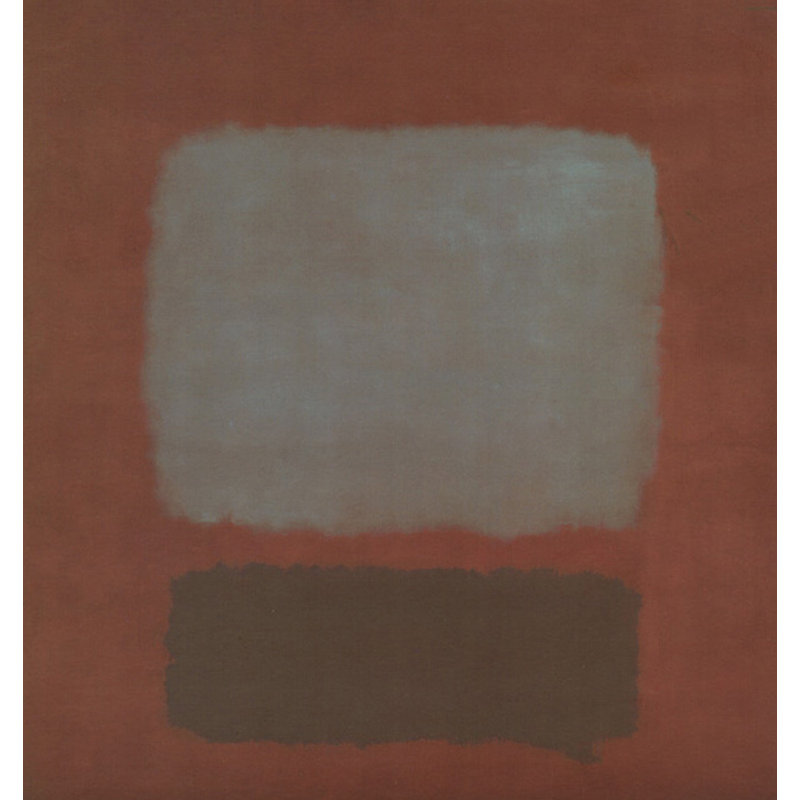 No 37 / no. 19 (ardoise et prune), 1958, H 21 po x l 20 po