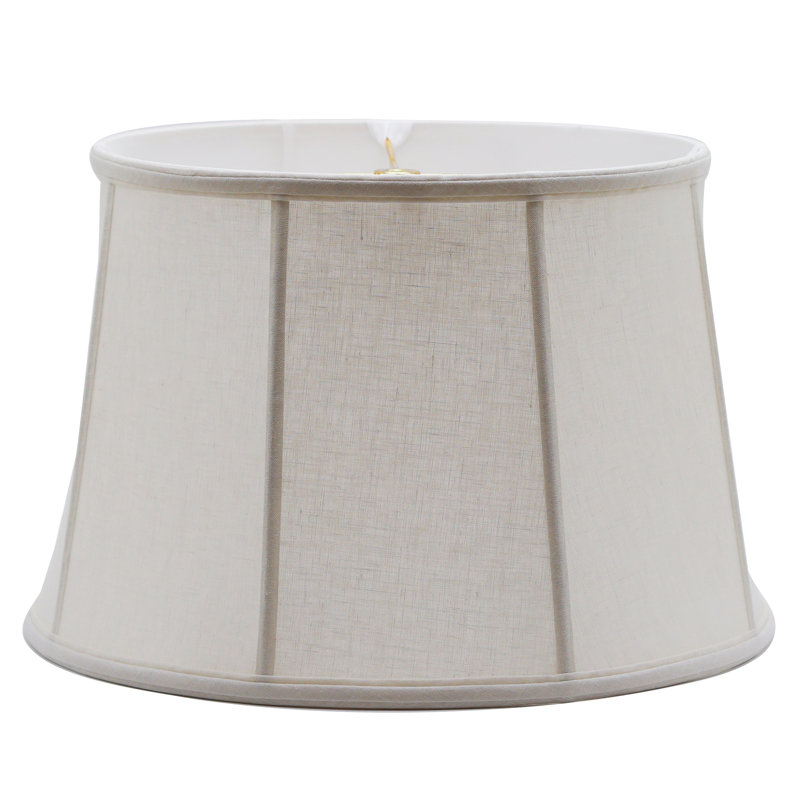 Lin empire moderne avec laveur-ajusteur, Ivoire ivoire, H 11,5 po x l 18 po x P 18 po