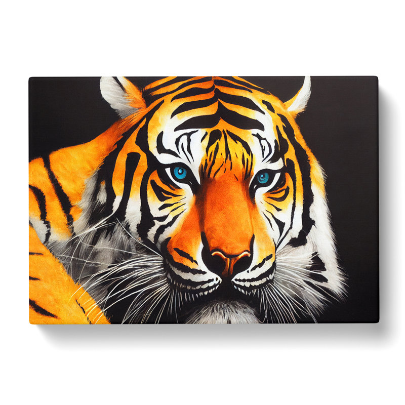 A Tiger Portrait Vol.3 - Wrapped Canvas, 35cm H x 50cm W x 3cm D