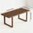 Solid Wood Executive Desk, Rustic Farmhouse Dining Table, Writing & Computer Table for Home Office or Study Room