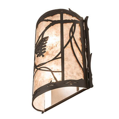Jalyna Steel Flush Mounted Sconce
