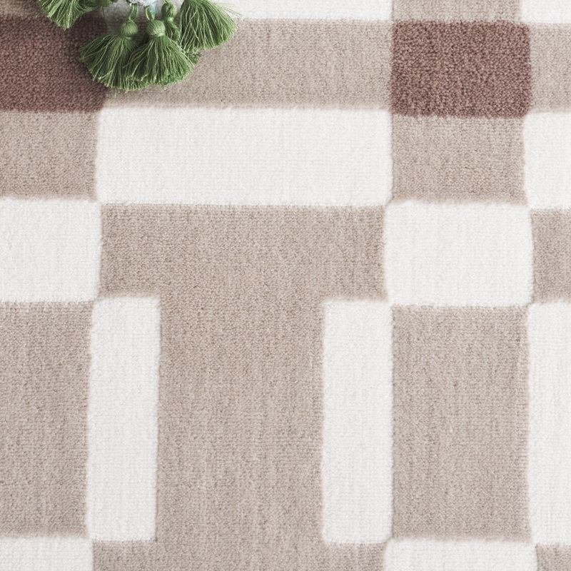 Nesler Performance Geometric Rug, Rectangle 5'3" x 7'6"