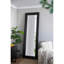 Miroir pleine grandeur 29,5 x 4,7 x 90,6 po, miroir de plancher noir