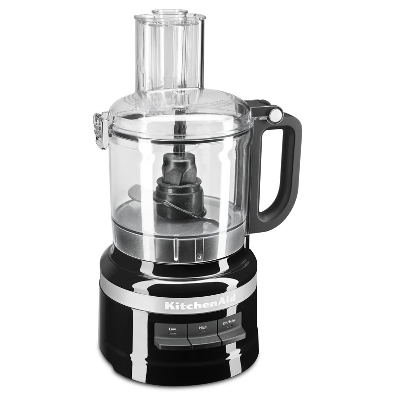 KitchenAid® 7 Cup Food Processor, Onyx Black