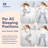 Continental Bedding Luxury 700 Fill Power Down Bed Pillows 2 Pack-96295073-92832495