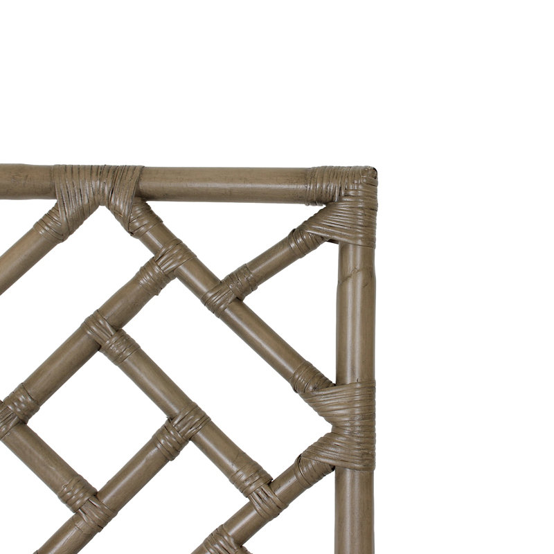 Fulton Woven Stool, Beige Seat / Grey Frame, Bar Stool (30" Seat Height)
