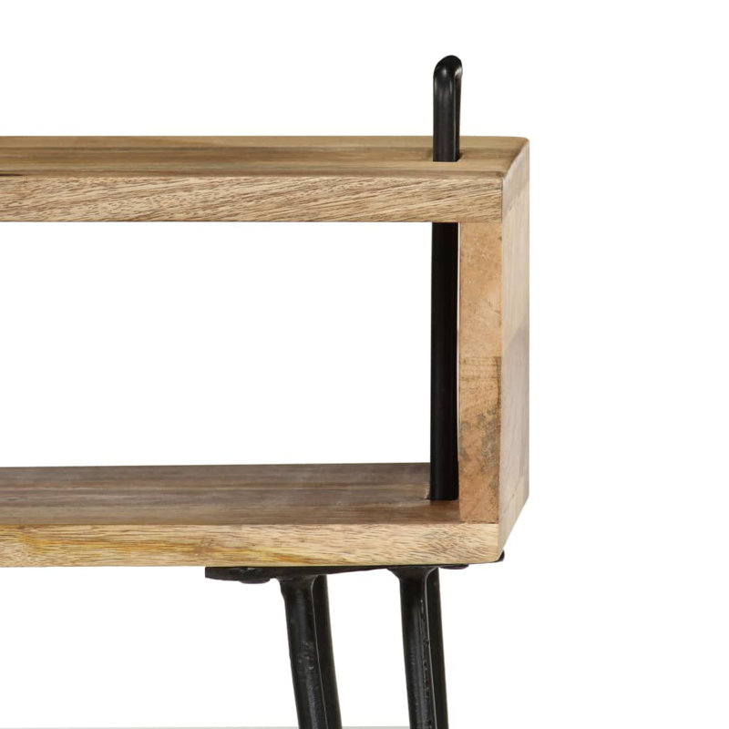 Tierney Glass Top End Table