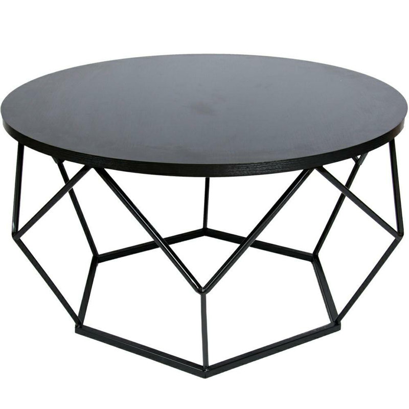 Ainsworth Frame Coffee Table, Black, Black