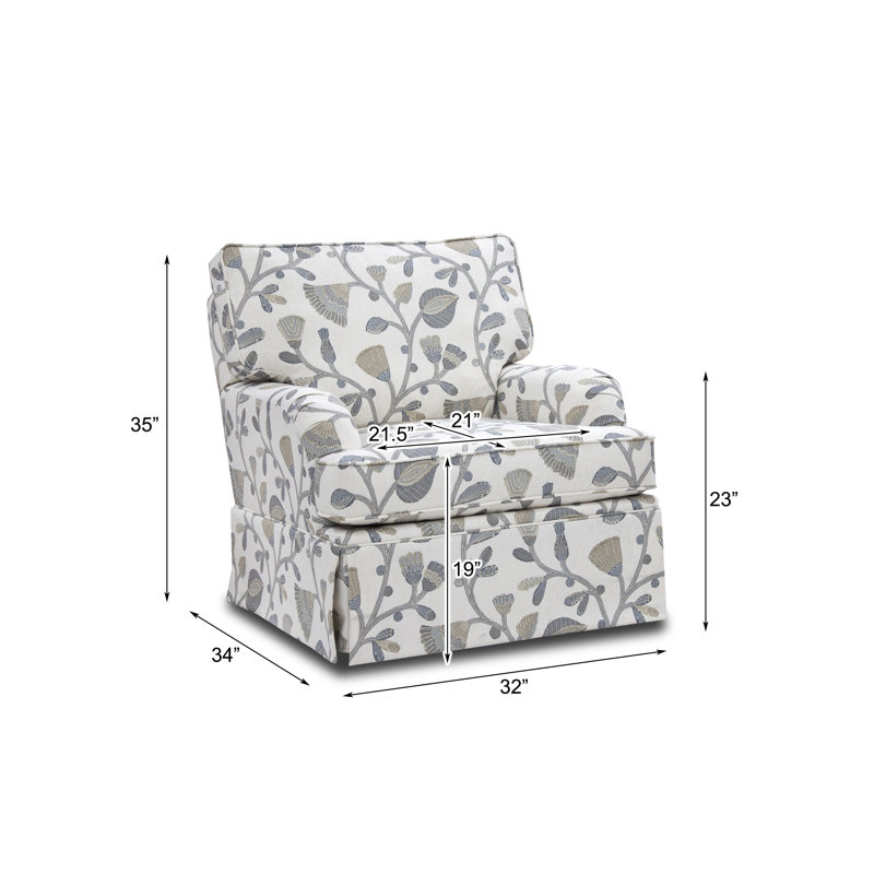 Fauteuil oscillant pivotant