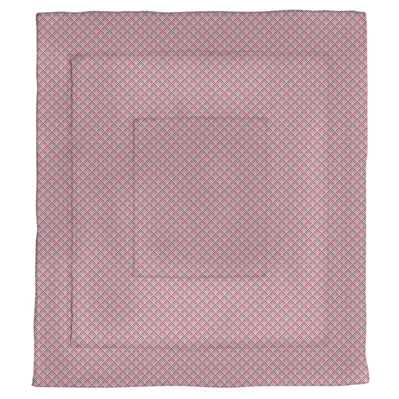 Édredon réversible simple Katelyn Elizabeth Rainbow, Édredon très grand, Rose