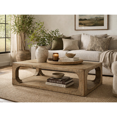 Table basse 66 pouces Ming Arch