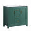 Meuble-lavabo de 36 po avec lavabo simple, meuble-lavabo encastré, armoire de rangement avec 2 portes et 2 tiroirs, fermeture en douceur, rangement multifonctionnel-115688300