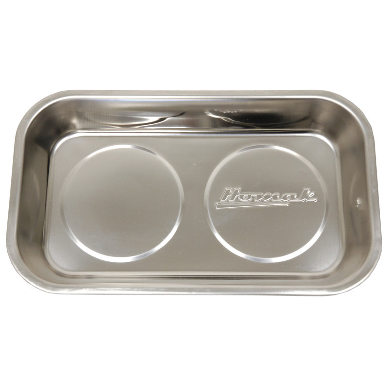 9" Rectangular Stainless Steel Magnetic Tray