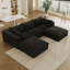 Canapé 118,2 po Cloud, tissu velours côtelé, sièges profonds-940017169-940017170-940017172