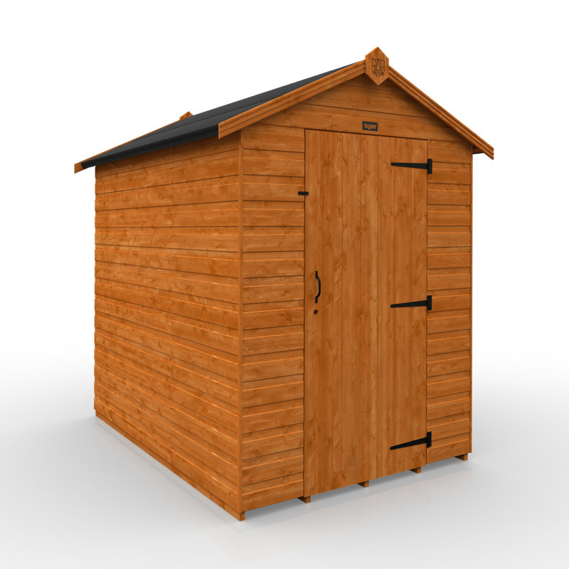 7x5w Tiger Shiplap Windowless Apex