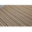 Tapis moderne et contemporain ivoire en laine de coton 5 pi 7 po x 7 pi 11 po
