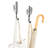 Britzel Metal Wall Organizer with Key Hooks