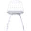 Chaise d'appoint à dossier en métal Trond Windsor-1379426466