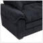 Canapé 84 po en chenille 84 po avec 2 coussins décoratifs et mousse à mémoire de forme pour salon-118043532
