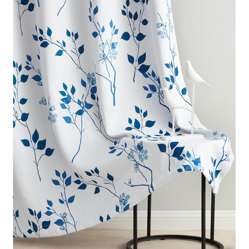 Blackout Curtain Pair, Blue/Navy