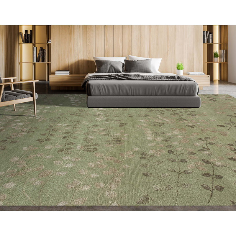 Floral Area Rug, Rectangle 3' x 5'
