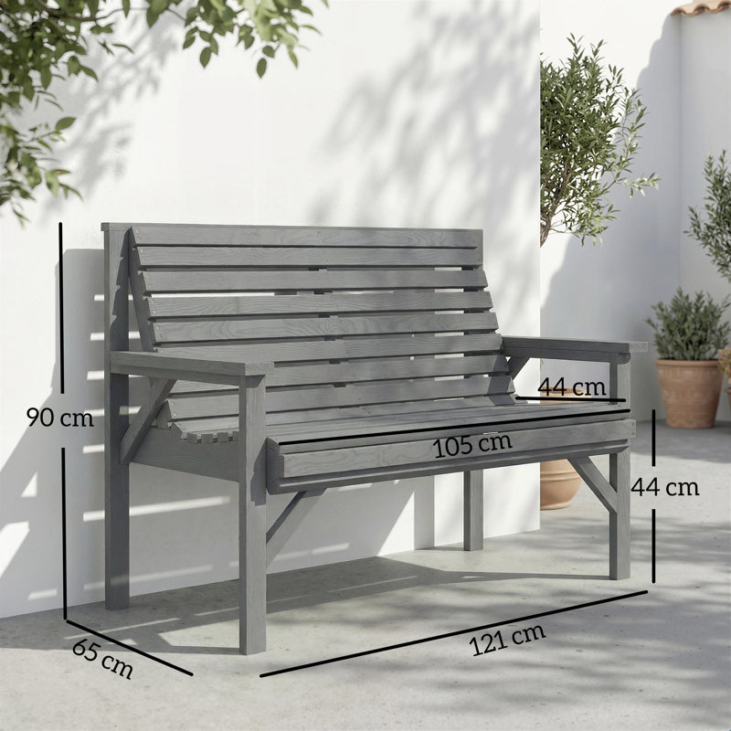 Wood Outdoor Bench