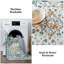 Rectangle Abstract Washable Area Rug-805909377-805909407