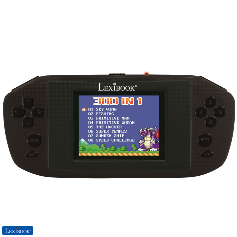 Lexibook 1 Player Handheld Game with 100 Games Included