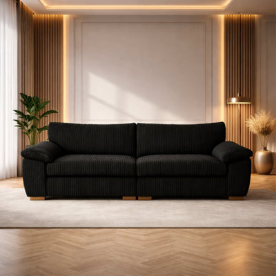 3 Seater Corduroy Sofa