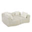 Canapé modulaire modulaire avec coussin moelleux-129225533