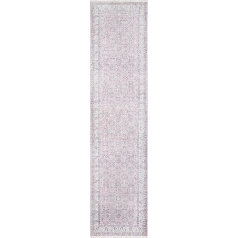 Amall Oriental Indoor Rug, Runner 2'6" x 10'