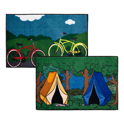 Buddy Time Kids Rugs (Bike & Tent)