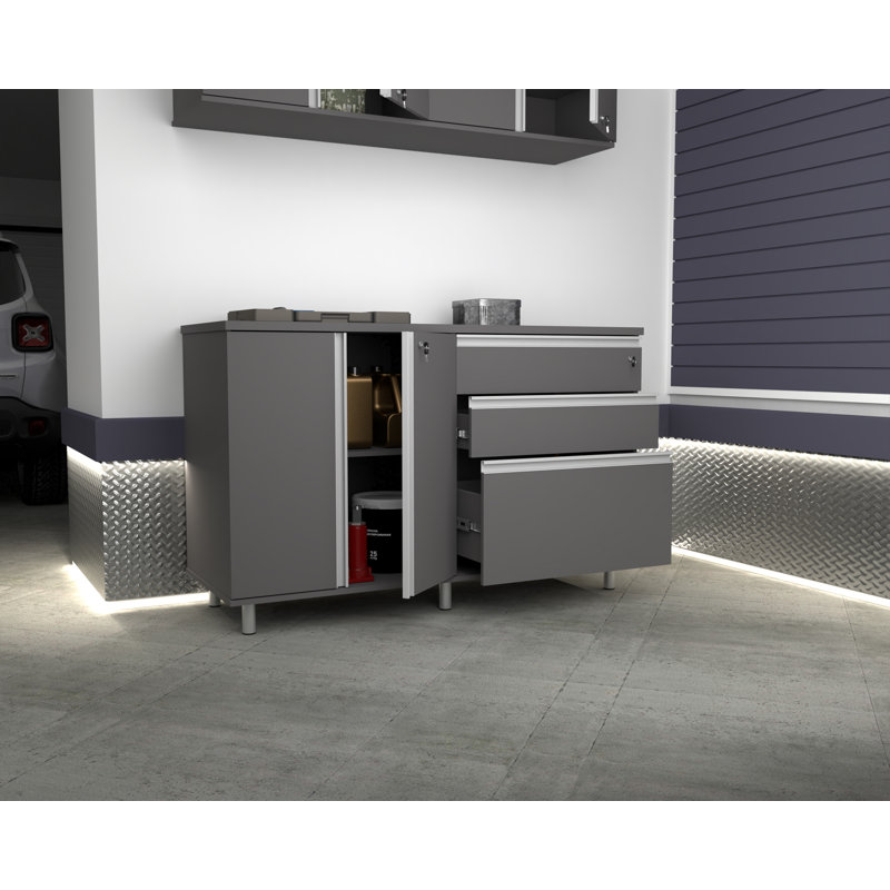 Single Storage Cabinet ( 34.65'' H x 55.12'' W x 20.28'' D)