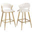 Tabouret de comptoir moderne, pour îlot de cuisine et bar, ensemble de 2-667519674