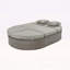 Chaise longue inclinable en rotin avec dossiers réglables Out exceptionnelle-1631982941-1631982946