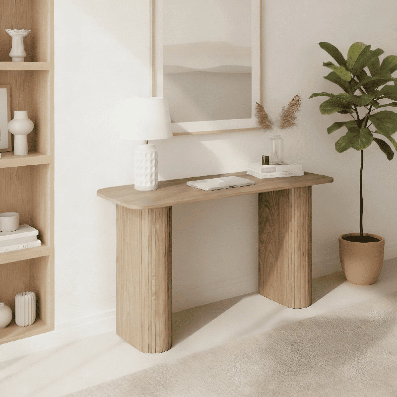 Monroe Computer & Writing Desk, Natural