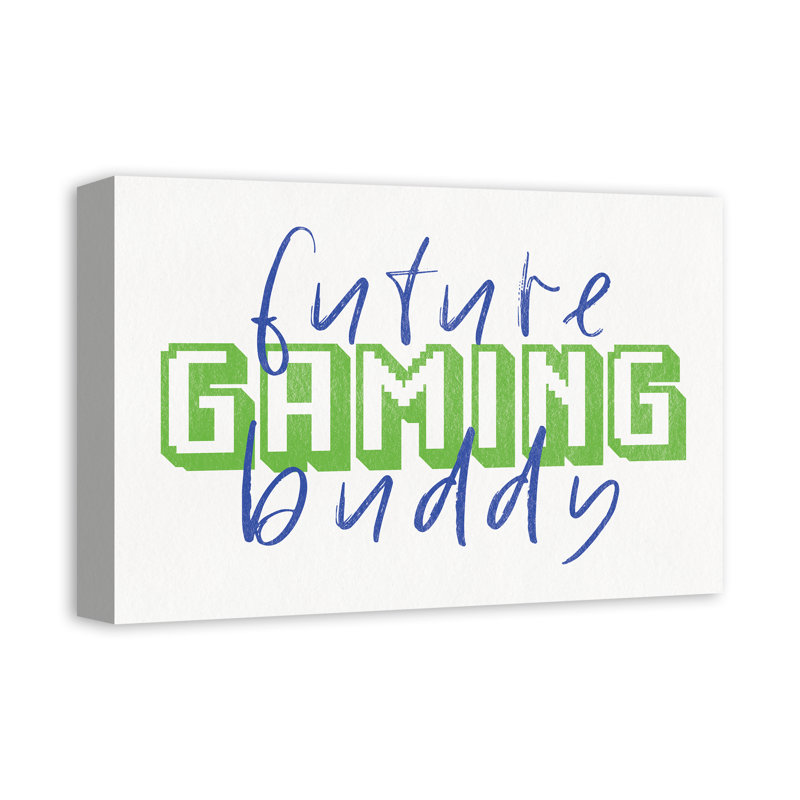 Impression sur toile, "Futur Gaming Buddy", H 12 po x l 18 po