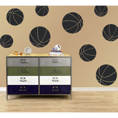 Décalcomanie murale baskets