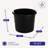 Homz Plastic 17 Gallon Utility Storage Bucket Tub W/Rope Handle-104805873