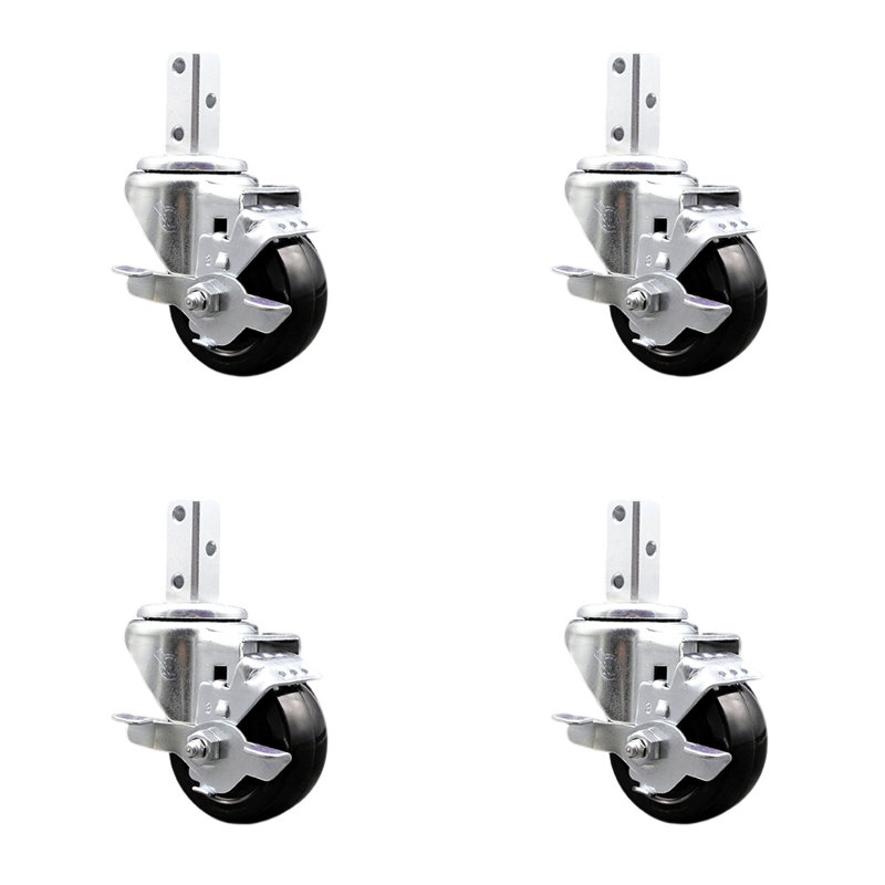 Hard Rubber Caster