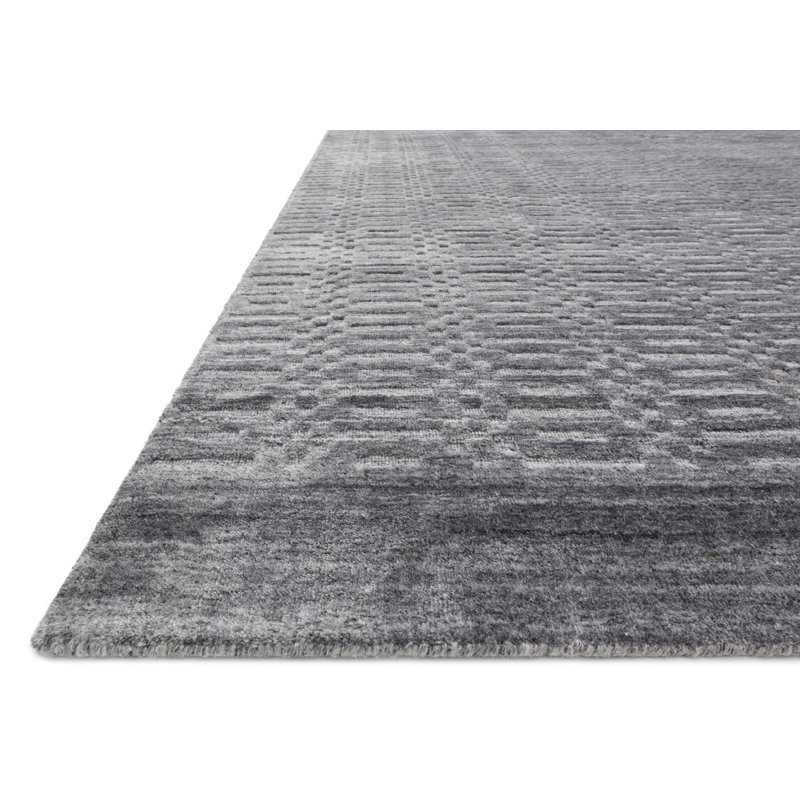 Tapis gris foncé Tejada, Rectangle 4 pi x 6 pi