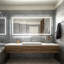 Miroir de salle de bain Edison-805263134