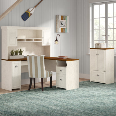Huckins 4 Piece Computer Desk Office Set