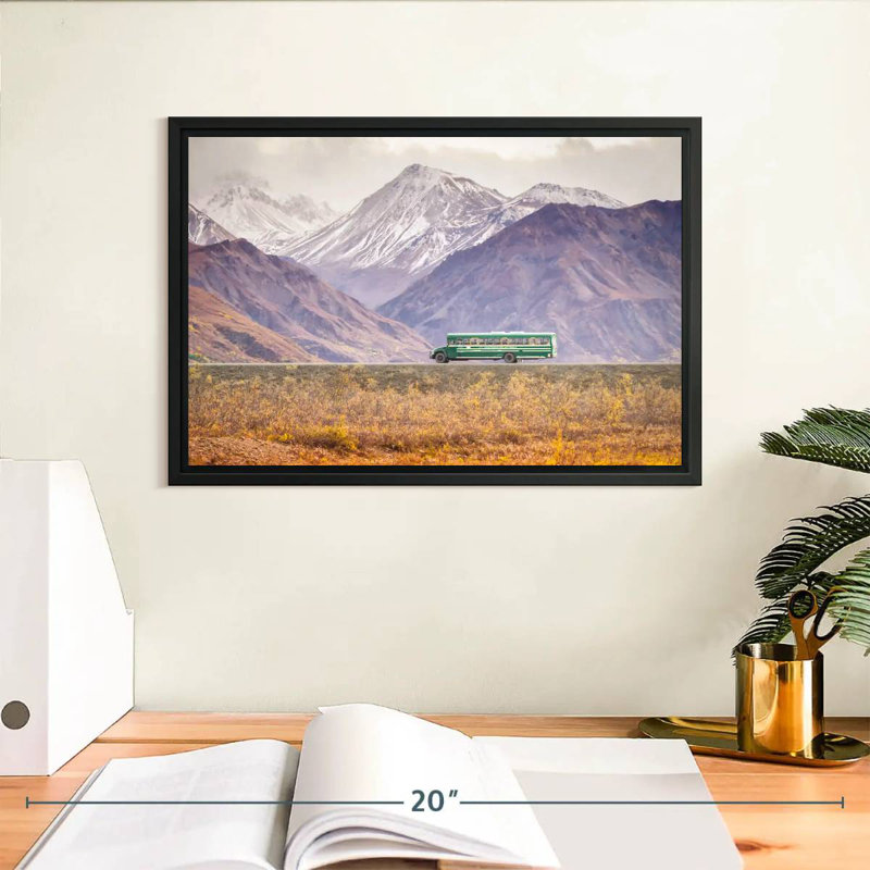 Denali Bus, Cadre flottant noir, 13 po x 9 po