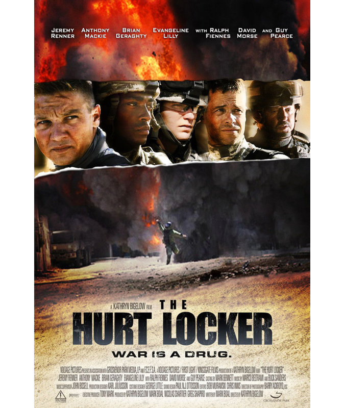 The Hurt Locker, H 40 po x l 27 po