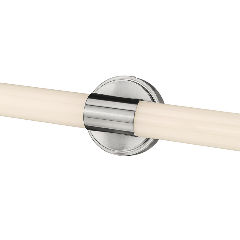 2 - Light Dimmable LED Bath Bar, Brushed Nickel