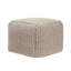 Prism 18" Wide Handwoven Square Pouf-761080668