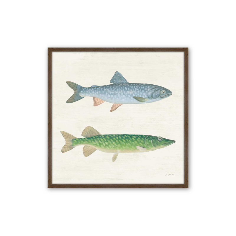 «Waters Edge I» par James Wiens, reproduction d'art, Brun, H 12 po x l 12 po